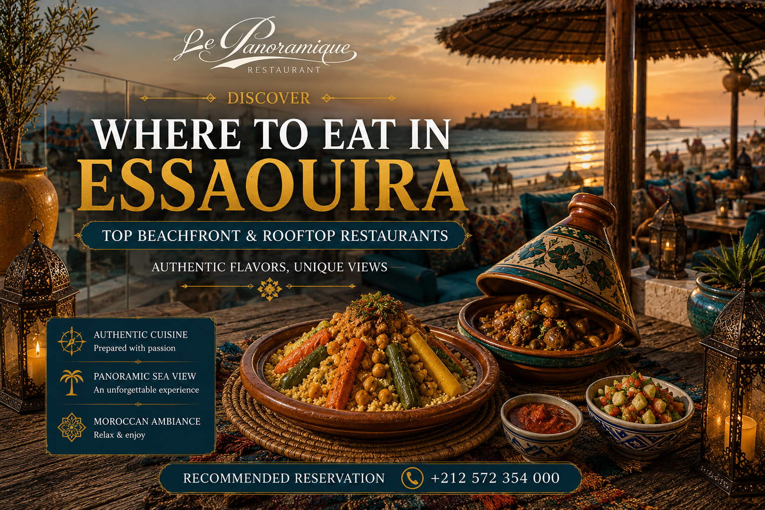 Where to Eat in Essaouira | Top Beachfront & Rooftop Restaurants
